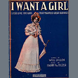 Download or print Harry von Tilzer I Want A Girl (Just Like The Girl That Married Dear Old Dad) Sheet Music Printable PDF 3-page score for Standards / arranged Piano, Vocal & Guitar Chords (Right-Hand Melody) SKU: 1494647