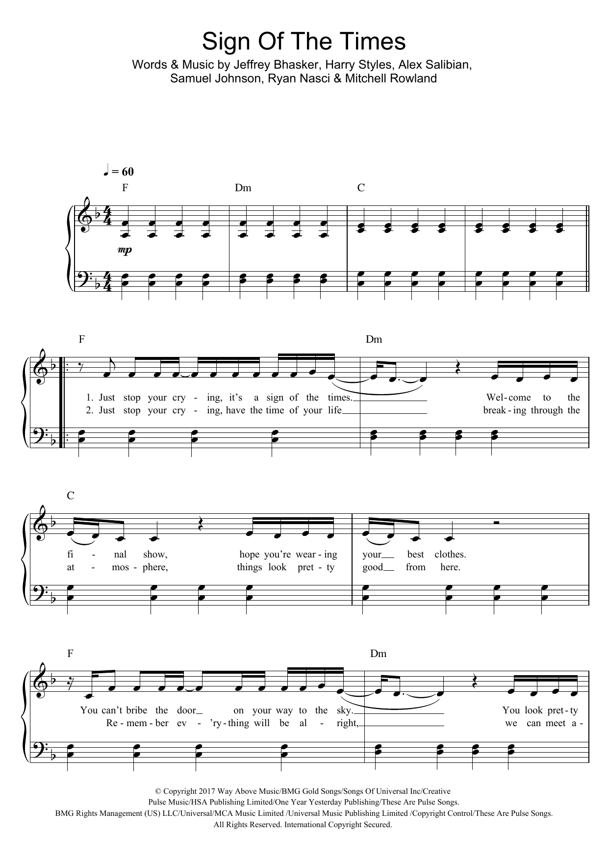 Billie Eilish burn with Vince Staples Sheet Music Notes Chords 