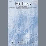 Download or print Heather Sorenson He Lives Sheet Music Printable PDF 11-page score for Sacred / arranged SATB Choir SKU: 195555