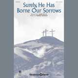 Download or print Heather Sorenson Surely, He Has Borne Our Sorrows - F Horn 1 Sheet Music Printable PDF 2-page score for Sacred / arranged Choir Instrumental Pak SKU: 374798