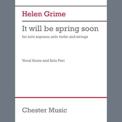 Helen Grime It will be spring soon Profile Image