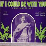 Download or print Henry Creamer If I Could Be With You (One Hour Tonight) Sheet Music Printable PDF 3-page score for Standards / arranged Piano, Vocal & Guitar Chords (Right-Hand Melody) SKU: 158513