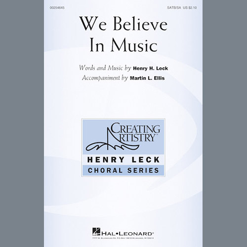 Henry Leck We Believe In Music Profile Image