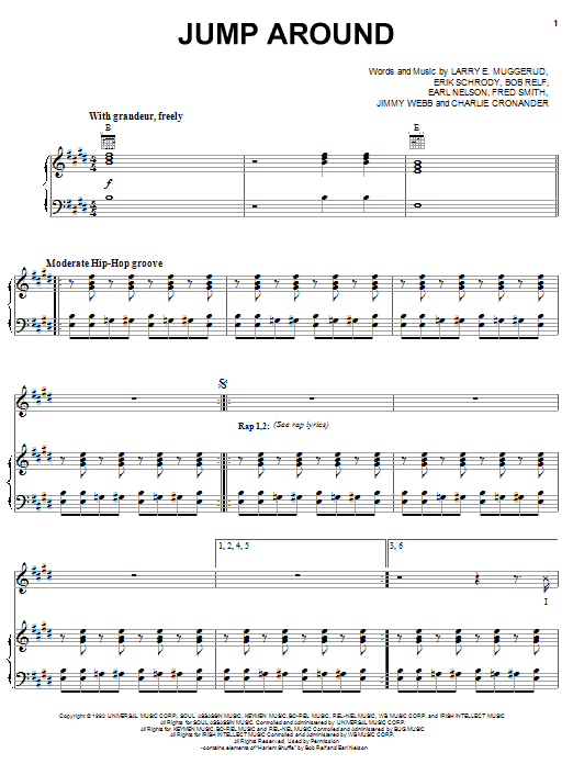 Jump Up! Sheet Music | Imagination Movers | Piano, Vocal & Guitar Chords  (Right-Hand Melody)