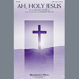 Download or print Howard Helvey Ah, Holy Jesus Sheet Music Printable PDF 10-page score for Sacred / arranged SATB Choir SKU: 156858