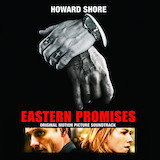 Download or print Howard Shore Eastern Promises Sheet Music Printable PDF 5-page score for Film/TV / arranged Piano Solo SKU: 1313392