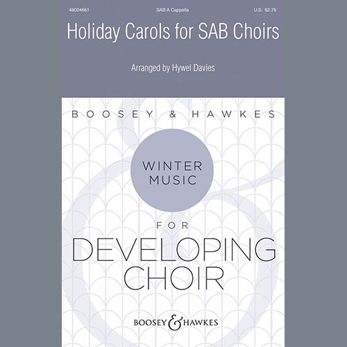 Hywel Davies Holiday Carols for SAB Choirs Profile Image