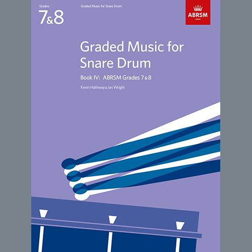 Ian Wright and Kevin Hathaway Study No.7 from Graded Music for Snare Drum, Book IV Profile Image