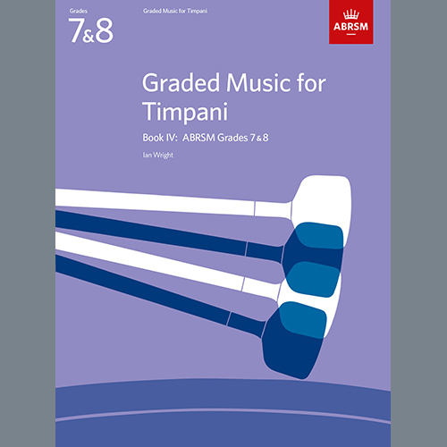 Ian Wright Study No.7 from Graded Music for Timpani, Book IV Profile Image