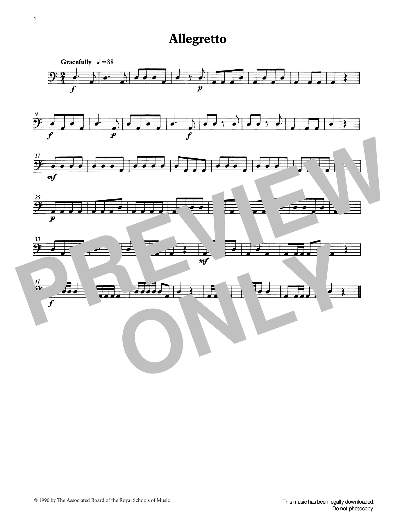 Learn to play Ian Wright Allegretto from Graded Music for Timpani, Book I sheet music for Percussion Solo in minutes. Price: 4.4900$ Ian Wright Allegretto from Graded Music for Timpani, Book I sheet music notes and chords arranged for Percussion Solo