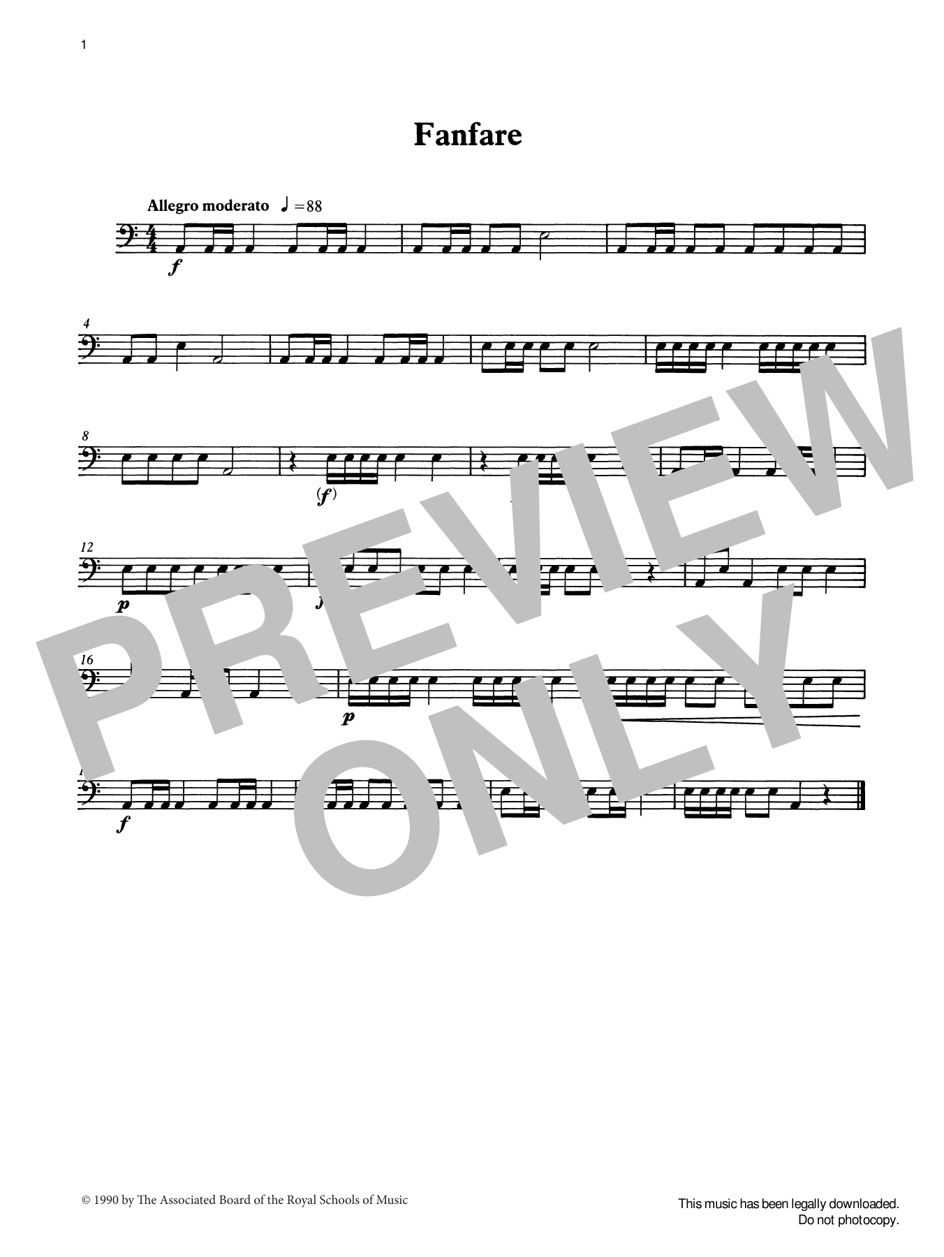 Learn to play Ian Wright Fanfare from Graded Music for Timpani, Book I sheet music for Percussion Solo in minutes. Price: 4.4900$ Ian Wright Fanfare from Graded Music for Timpani, Book I sheet music notes and chords arranged for Percussion Solo