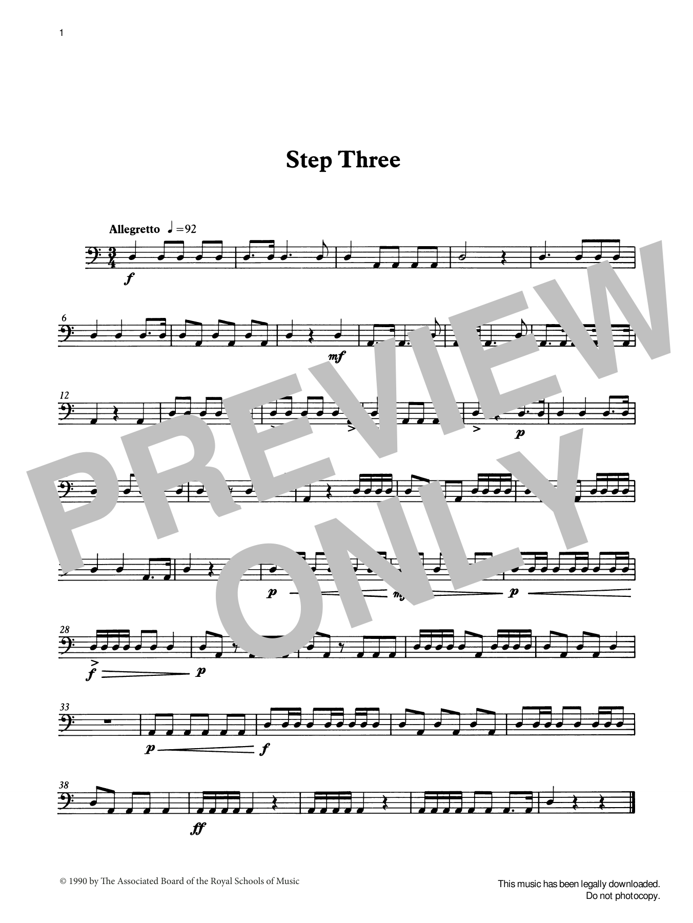 Learn to play Ian Wright Step Three from Graded Music for Timpani, Book I sheet music for Percussion Solo in minutes. Price: 4.4900$ Ian Wright Step Three from Graded Music for Timpani, Book I sheet music notes and chords arranged for Percussion Solo