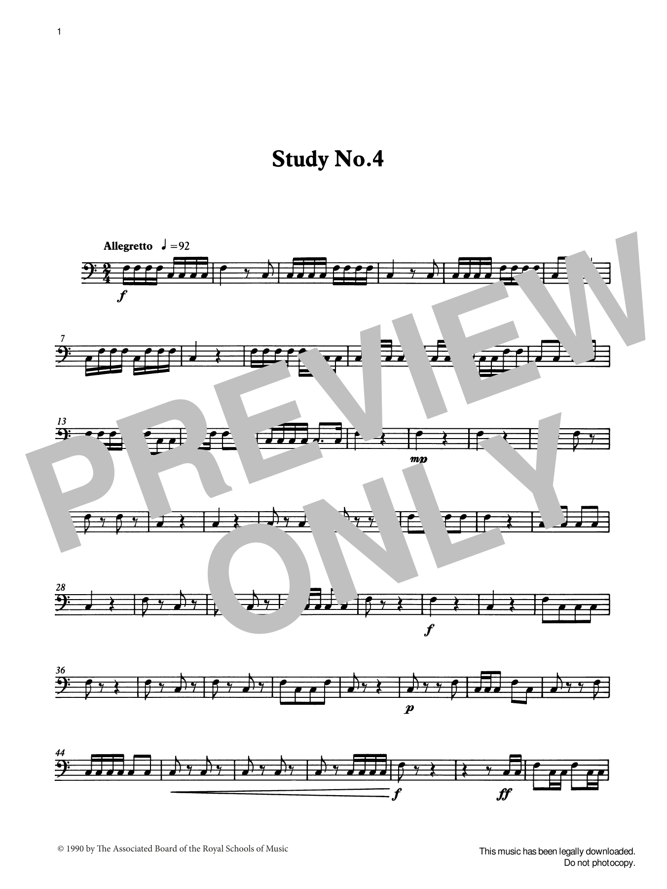 Learn to play Ian Wright Study No.4 from Graded Music for Timpani, Book II sheet music for Percussion Solo in minutes. Price: 4.4900$ Ian Wright Study No.4 from Graded Music for Timpani, Book II sheet music notes and chords arranged for Percussion Solo