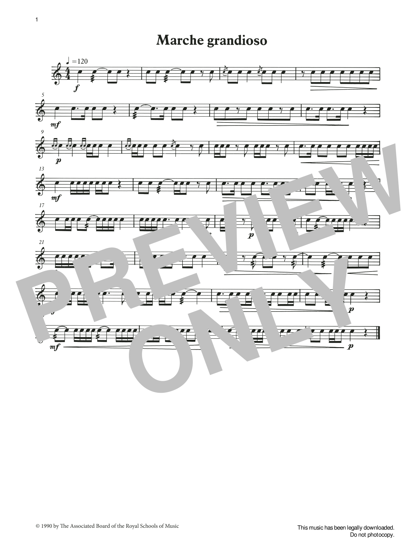 Learn to play Ian Wright and Kevin Hathaway Marche grandioso from Graded Music for Snare Drum, Book II sheet music for Percussion Solo in minutes. Price: 4.4900$ Ian Wright and Kevin Hathaway Marche grandioso from Graded Music for Snare Drum, Book II sheet music notes and chords arranged for Percussion Solo