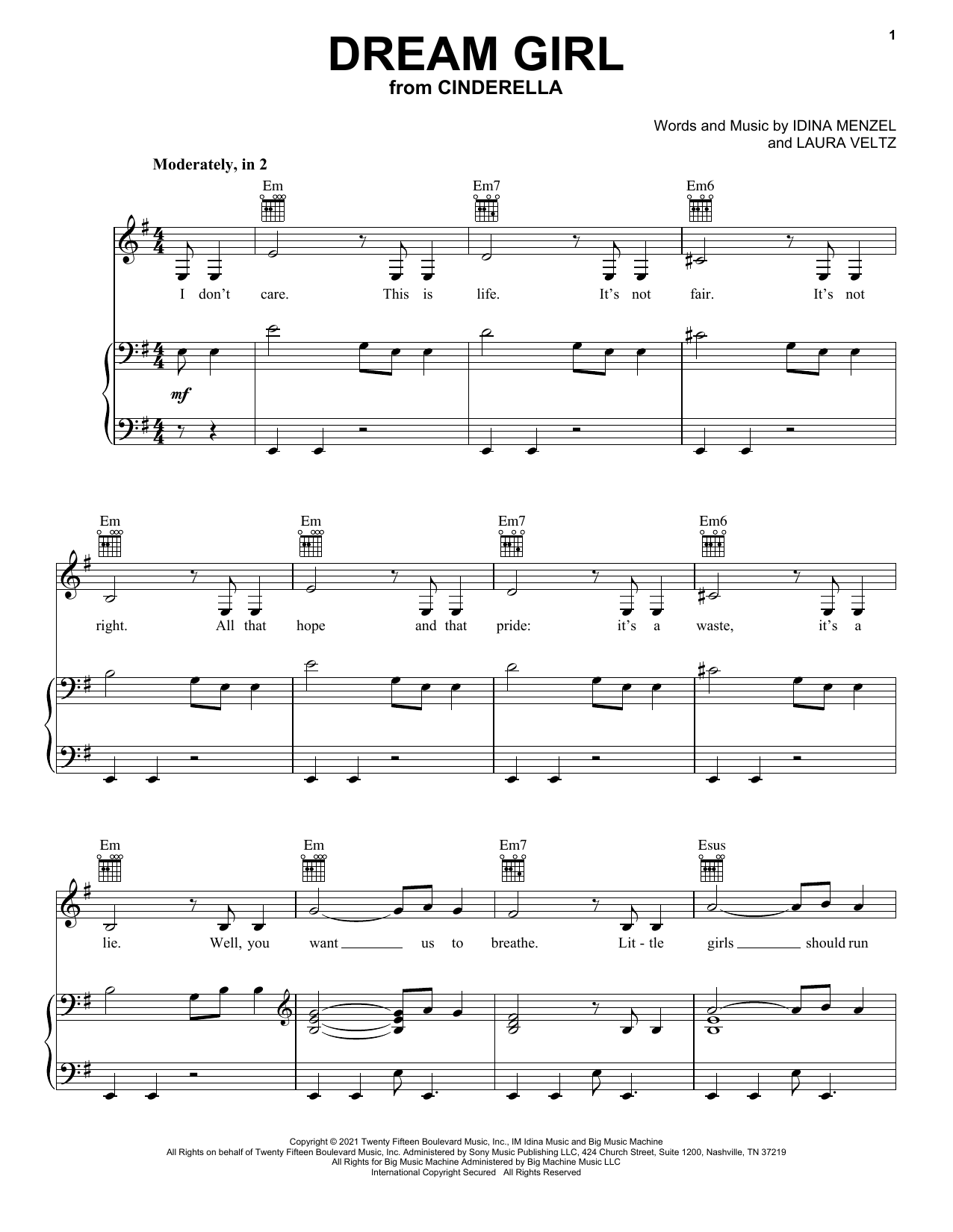 Idina Menzel #39 Dream Girl (from the Amazon Original Movie Cinderella