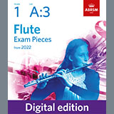 Download or print Ignatius Sancho Le douze de décembre (Grade 1 List A3 from the ABRSM Flute syllabus from 2022) Sheet Music Printable PDF 3-page score for Classical / arranged Flute Solo SKU: 494121