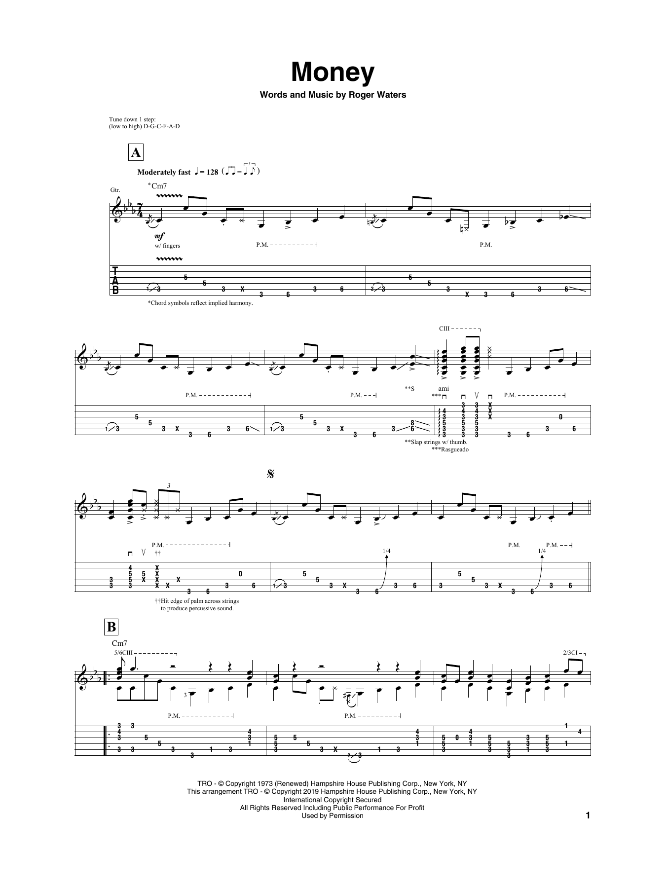 Igor Presnyakov Money sheet music notes and chords. Download Printable PDF.