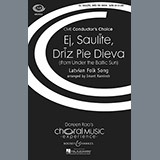 Download or print Imant Raminsh Ej, Saulite, Driz Pie Dieva Sheet Music Printable PDF 8-page score for Concert / arranged SATB Choir SKU: 72118
