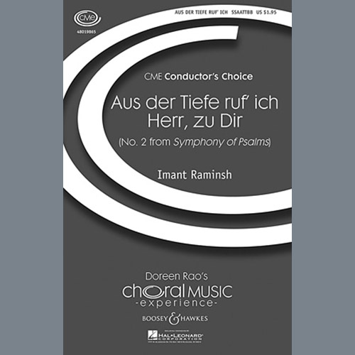 Imant Raminsh Download Printable PDF Score Easily Download Imant Raminsh Printable PDF piano music notes, guitar tabs for SATB Choir. Transpose or transcribe this score in no time - Learn how to play song progression.