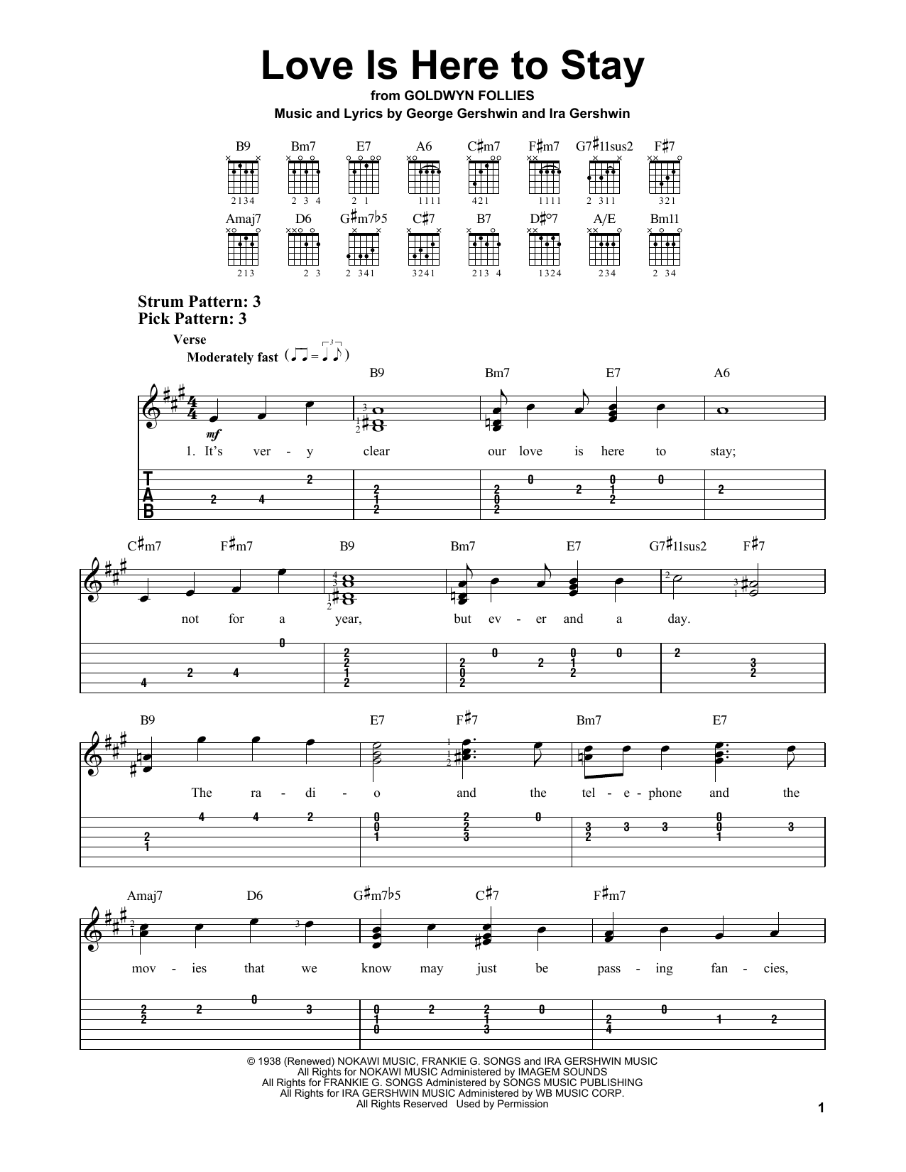 Learn to play Ira Gershwin Love Is Here To Stay sheet music for Viola Solo in minutes. Ira Gershwin Love Is Here To Stay sheet music notes and chords. Download Printable PDF.
