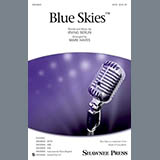 Download or print Irving Berlin Blue Skies (arr. Mark Hayes) Sheet Music Printable PDF 9-page score for Jazz / arranged SSA Choir SKU: 164888
