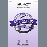 Download or print Irving Berlin Blue Skies (arr. Paris Rutherford) Sheet Music Printable PDF 11-page score for Jazz / arranged SATB Choir SKU: 432400