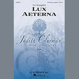 Download or print Ivo Antognini Lux Aeterna Sheet Music Printable PDF 6-page score for Classical / arranged SATB Choir SKU: 154404