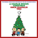 Download or print Vince Guaraldi Christmas Time Is Here Sheet Music Printable PDF 2-page score for Children / arranged Guitar Ensemble SKU: 165598