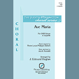 Download or print J. Edmund Hughes Ave Maria Sheet Music Printable PDF 3-page score for A Cappella / arranged SAB Choir SKU: 1319409