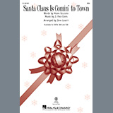Download or print J. Fred Coots Santa Claus Is Comin' To Town (arr. John Leavitt) Sheet Music Printable PDF 7-page score for Christmas / arranged SAB Choir SKU: 1314199