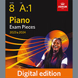Download or print J S Bach Prelude and Fugue in B flat (Grade 8, list A1, from the ABRSM Piano Syllabus 2023 & 2024) Sheet Music Printable PDF 5-page score for Classical / arranged Piano Solo SKU: 1142283