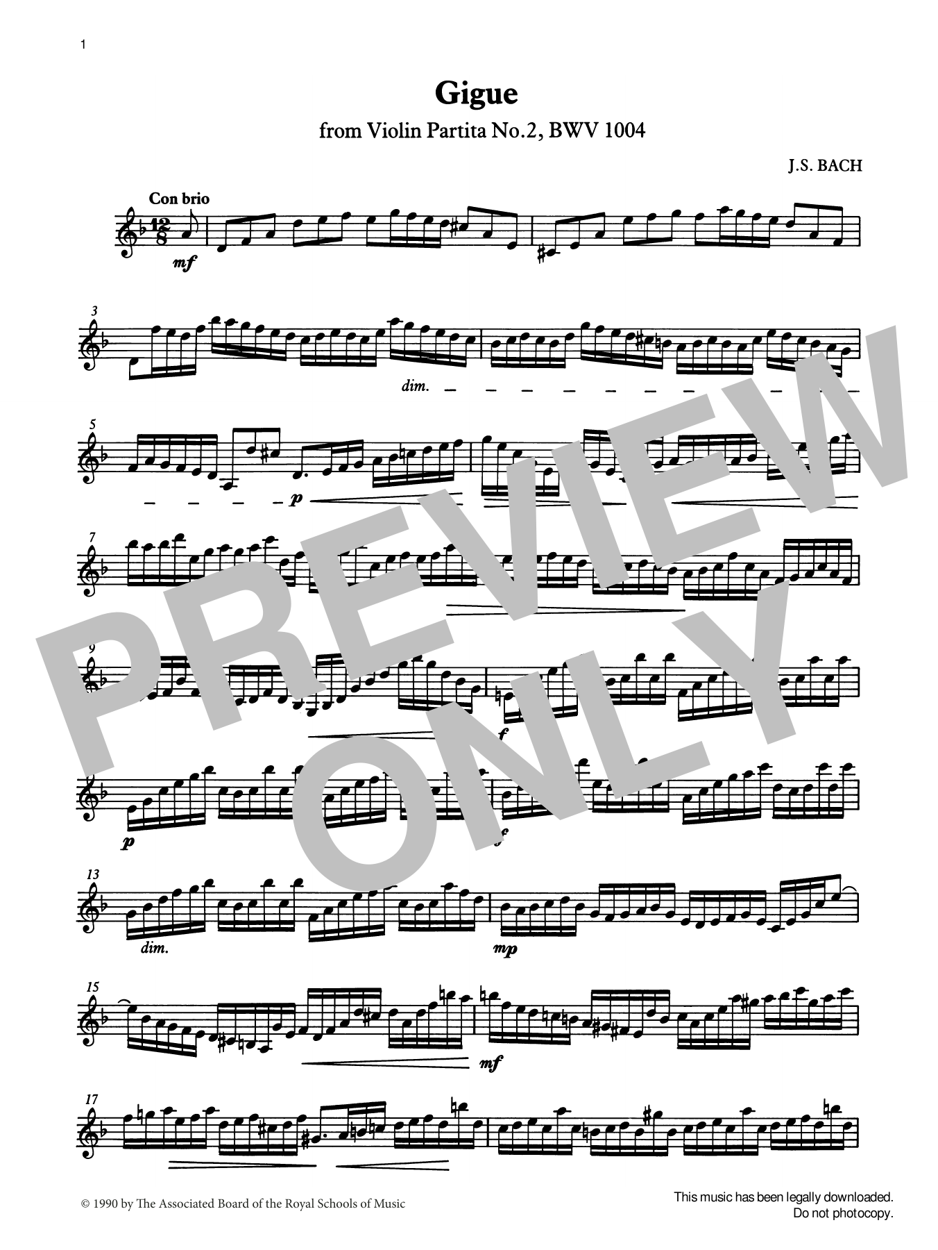 Learn to play J. S. Bach Gigue from Graded Music for Tuned Percussion, Book IV sheet music for Percussion Solo in minutes. Price: 4.4900$ J. S. Bach Gigue from Graded Music for Tuned Percussion, Book IV sheet music notes and chords arranged for Percussion Solo