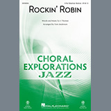 Download or print J. Thomas Rockin' Robin (arr. Tom Anderson) Sheet Music Printable PDF 10-page score for Concert / arranged 3-Part Mixed Choir SKU: 498408