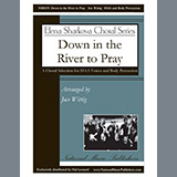 Download or print Jace Wittig Down in the River to Pray Sheet Music Printable PDF 10-page score for Sacred / arranged SSAA Choir SKU: 411018
