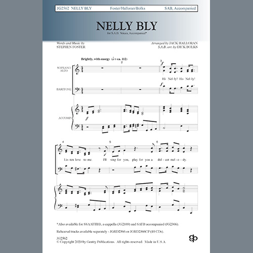 Jack Halloran & Dick Bolks Download Printable PDF Score Easily Download Jack Halloran & Dick Bolks Printable PDF piano music notes, guitar tabs for SAB Choir. Transpose or transcribe this score in no time - Learn how to play song progression.