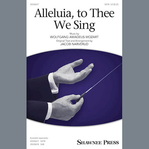 Alleluia, To Thee We Sing (arr. Jacob Narverud) cover image