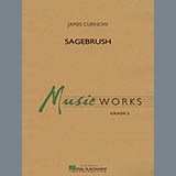 Download or print James Curnow Sagebrush - Eb Alto Clarinet Sheet Music Printable PDF 1-page score for Folk / arranged Concert Band SKU: 320714