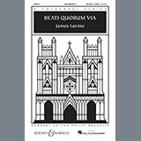 Download or print James Lavino Beati Quorum Via Sheet Music Printable PDF 10-page score for Concert / arranged SATB Choir SKU: 185896