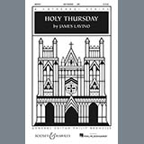 Download or print James Lavino Holy Thursday Sheet Music Printable PDF 25-page score for Concert / arranged SATB Choir SKU: 154045