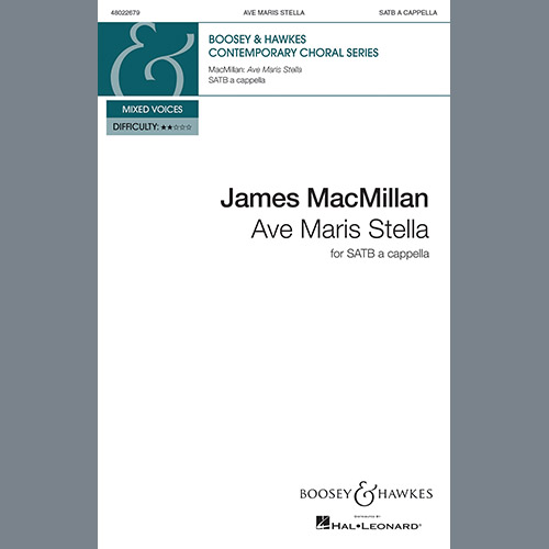 James MacMillan Ave Maris Stella Profile Image