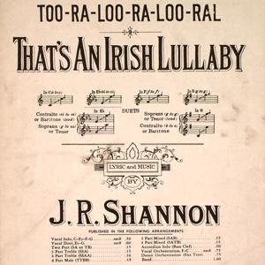 Too-Ra-Loo-Ra-Loo-Ral (That's An Irish Lullaby) cover image