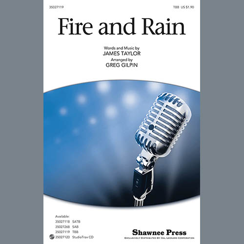 James Taylor Fire And Rain (arr. Greg Gilpin) Profile Image