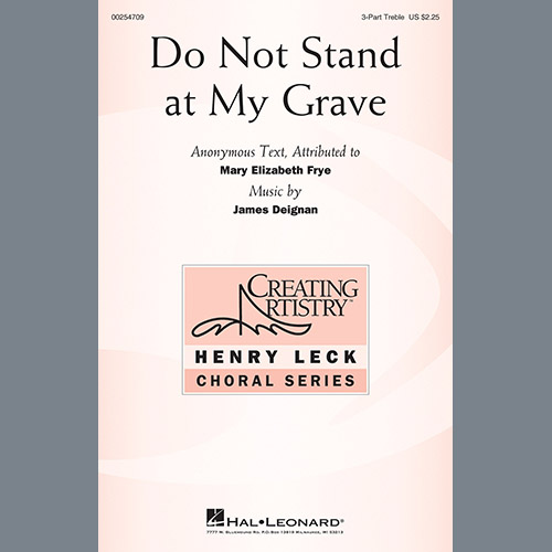 James Deignan Download Printable PDF Score Easily Download James Deignan Printable PDF piano music notes, guitar tabs for 3-Part Treble Choir. Transpose or transcribe this score in no time - Learn how to play song progression.