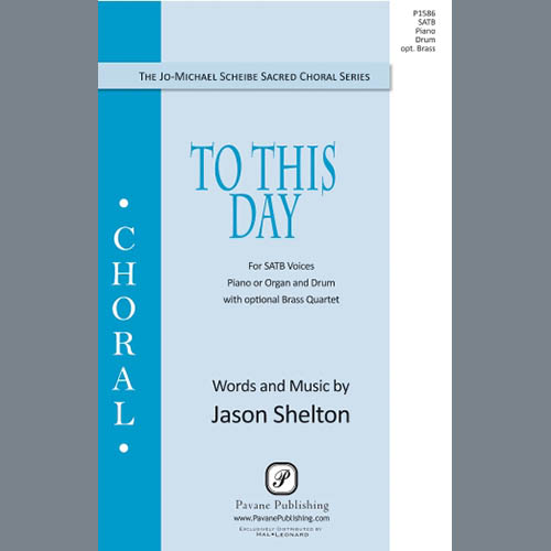 Jason Shelton To This Day - Score Profile Image