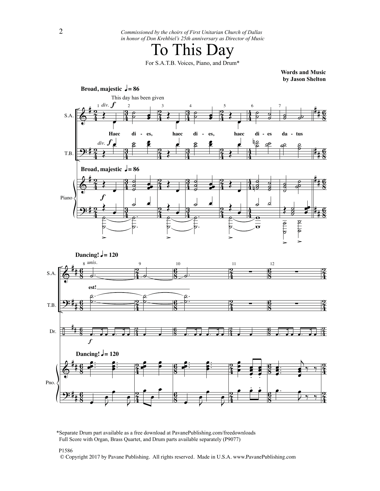 Jason Shelton To This Day sheet music notes and chords. Download Printable PDF.