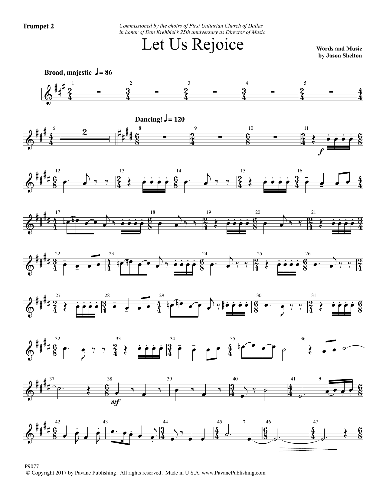 Learn to play Jason Shelton To This Day - Trumpet 2 in Bb sheet music for Choir Instrumental Pak in minutes. Price: 9.9900$ Jason Shelton To This Day - Trumpet 2 in Bb sheet music notes and chords arranged for Choir Instrumental Pak
