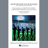 Download or print Jay Dawson Show Me How You Burlesque - F Horn Sheet Music Printable PDF 1-page score for Film/TV / arranged Marching Band SKU: 327770