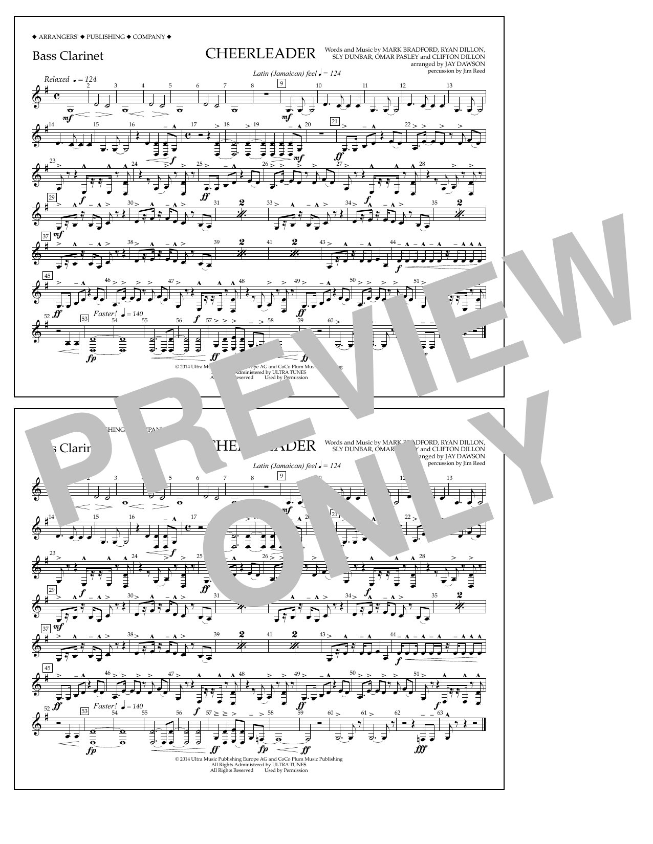 Learn to play Jay Dawson Cheerleader - Bass Clarinet sheet music for Marching Band in minutes. Price: 7.8900$ Jay Dawson Cheerleader - Bass Clarinet sheet music notes and chords arranged for Marching Band