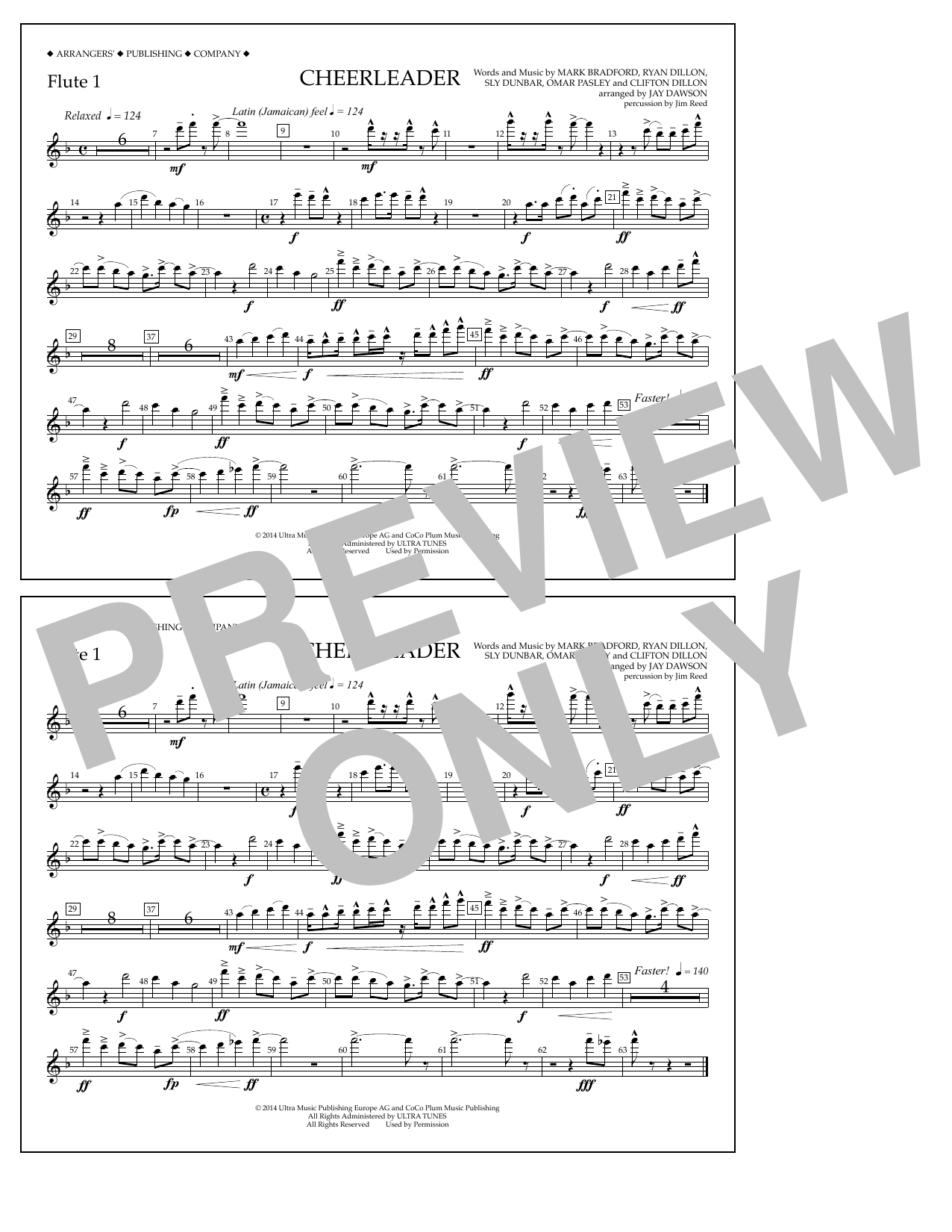 Learn to play Jay Dawson Cheerleader - Flute 1 sheet music for Marching Band in minutes. Price: 7.8900$ Jay Dawson Cheerleader - Flute 1 sheet music notes and chords arranged for Marching Band