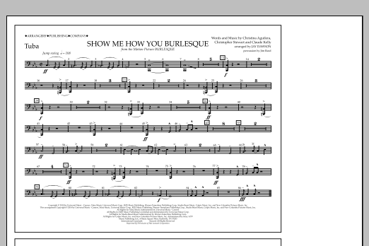 Learn to play Jay Dawson Show Me How You Burlesque - Tuba sheet music for Marching Band in minutes. Price: 7.8900$ Jay Dawson Show Me How You Burlesque - Tuba sheet music notes and chords arranged for Marching Band